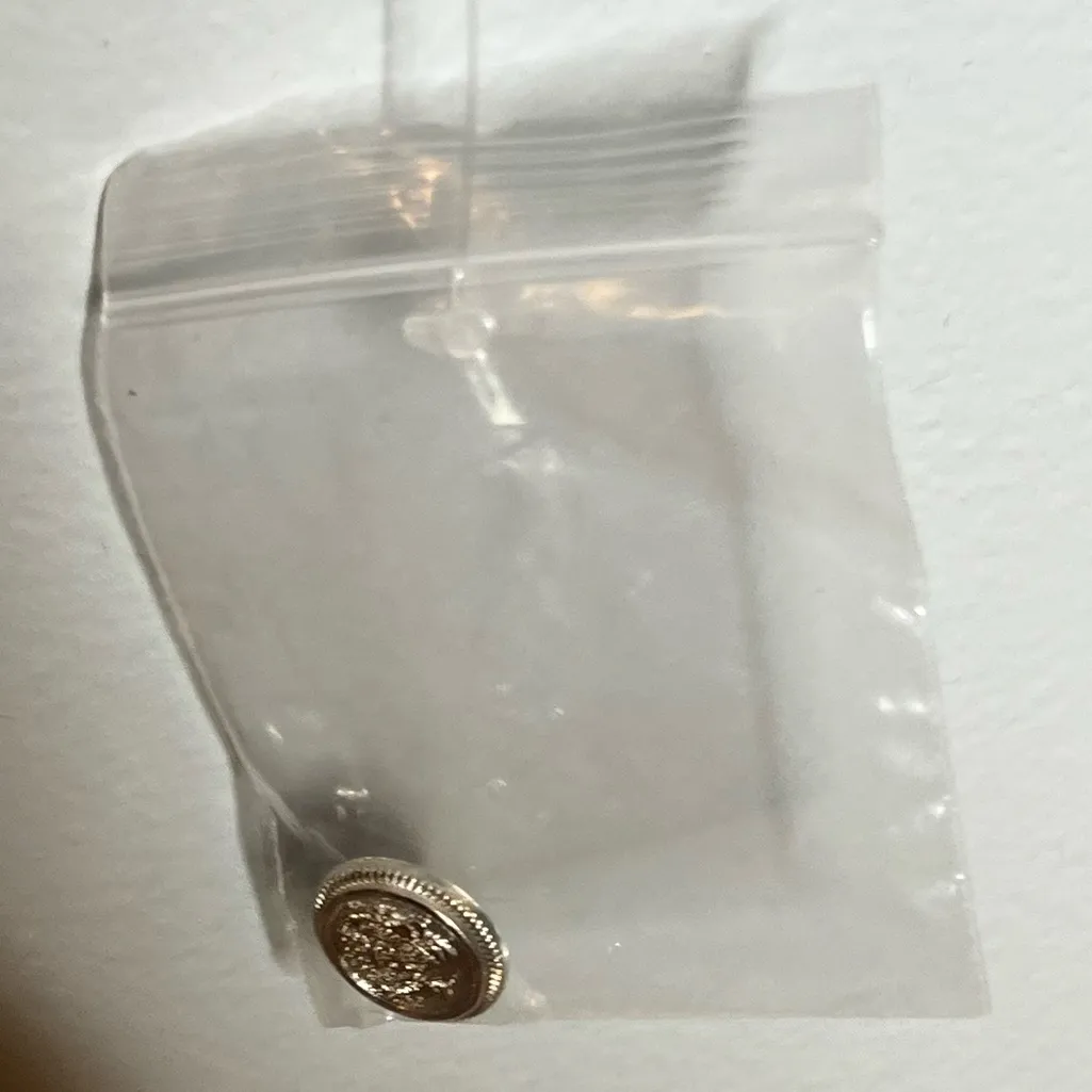 Nanette Lepore NEW Tweed Denim Jean Fringe Tailored Casual Blazer Size S - Image 8