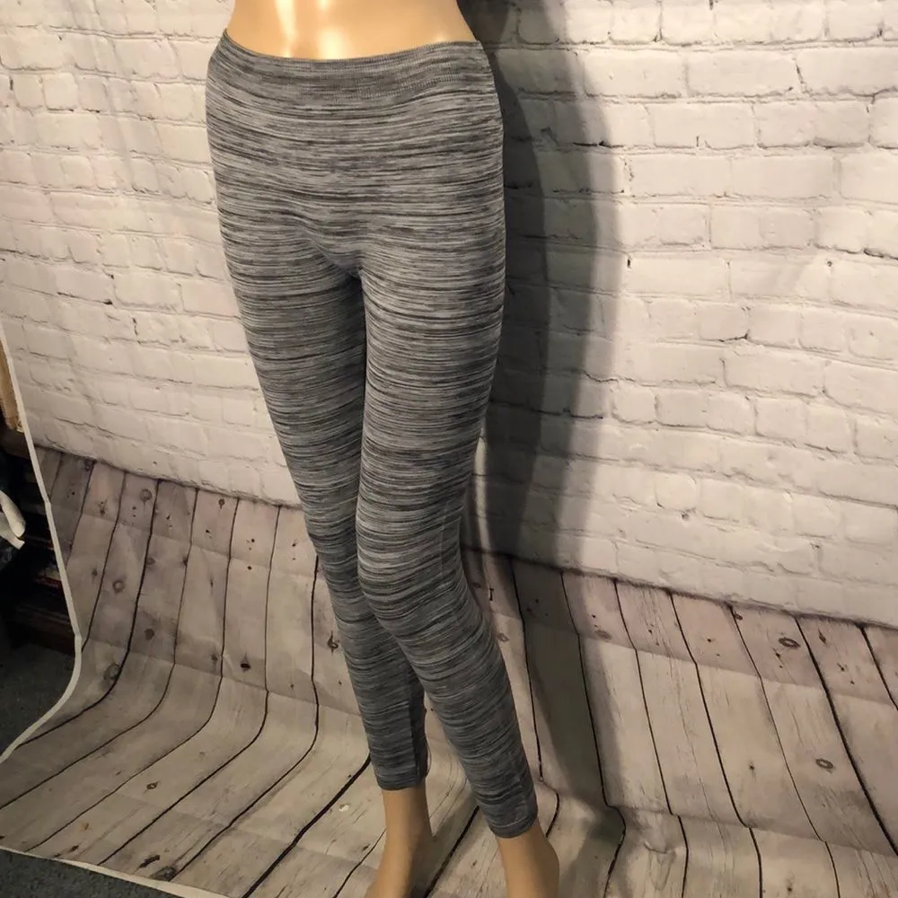 One Step Up  Brushstroke Striped Leggings S/M - Image 5