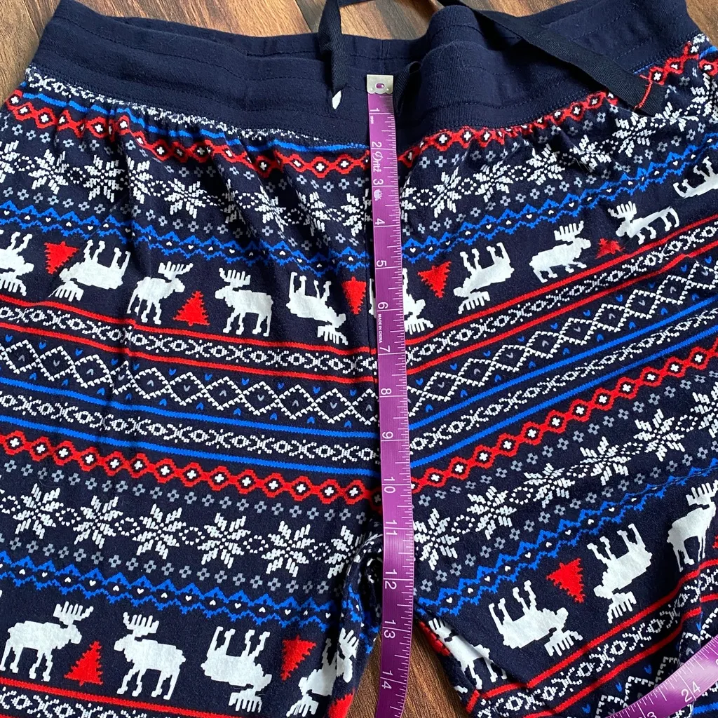 Lanz of Salzburg 100% Cotton Slim Fit Henley Top Legging Bottom Pajamas Blue Size XL - Image 11