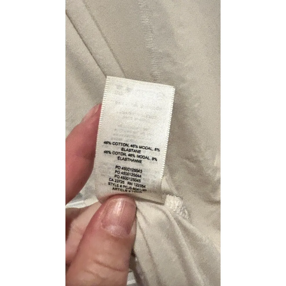 The Group BABATON Beige Sleeveless Maxi Dress L Made in Peru Beachy Minimalist Tan Size L - Image 6