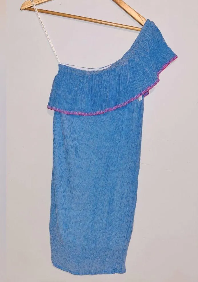 LILLY PULITZER Emmeline One Shoulder Ruffle Dress - Image 10