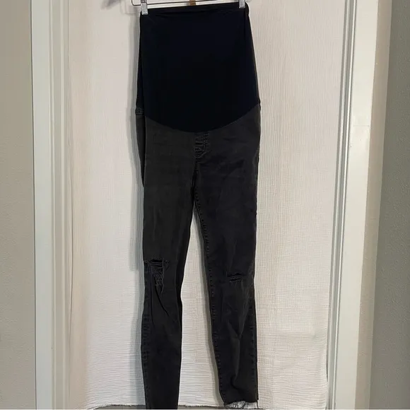 Madewell‎ Maternity Over-The-Belly Skinny Jeans - Image 2