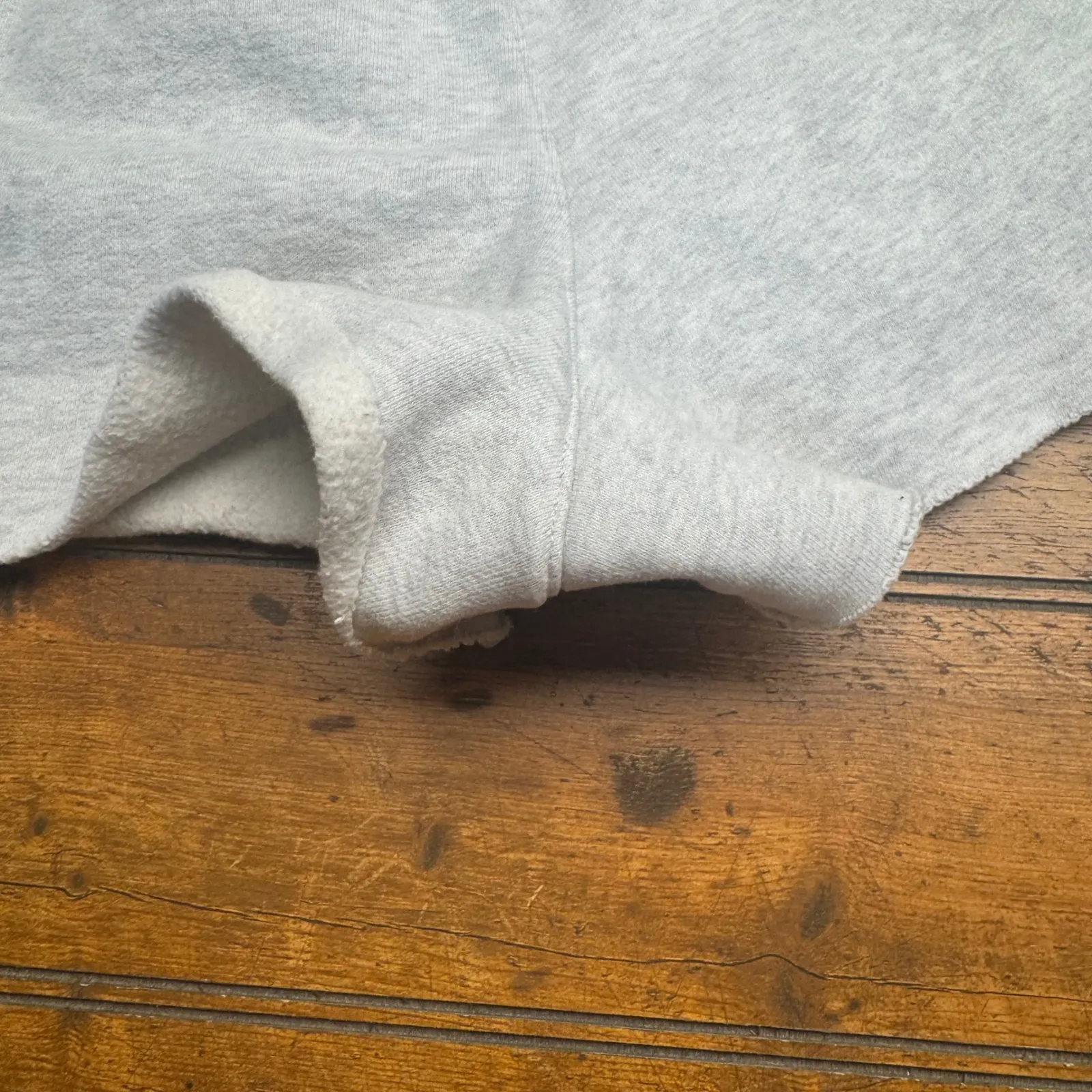 TNA aritzia the Cozy Fleece Boyfriend Sweat Shorts Gray Athletic Lounge Size L Size L - Image 7