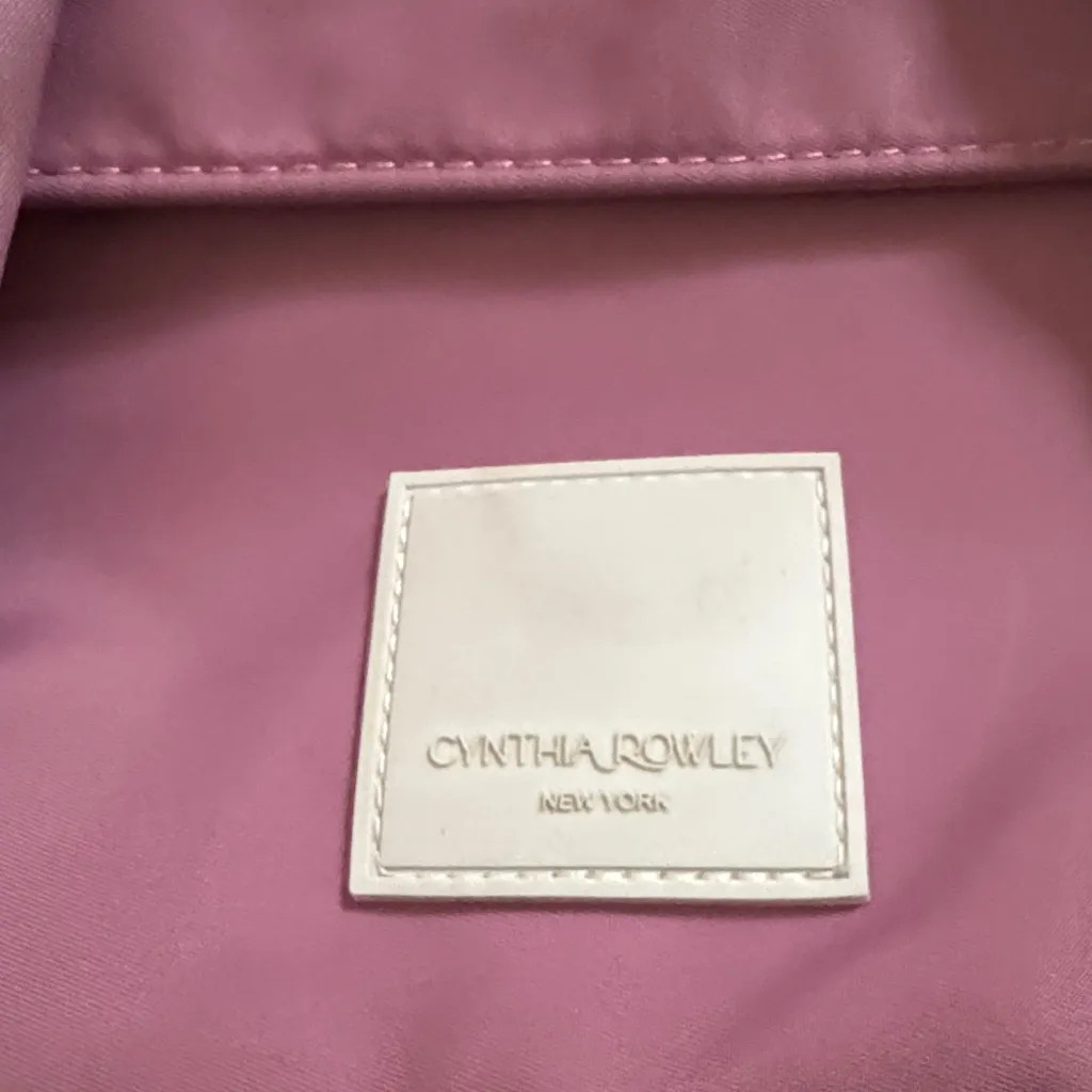 Cynthia Rowley Pink Backpack with Gold Details - Image 2
