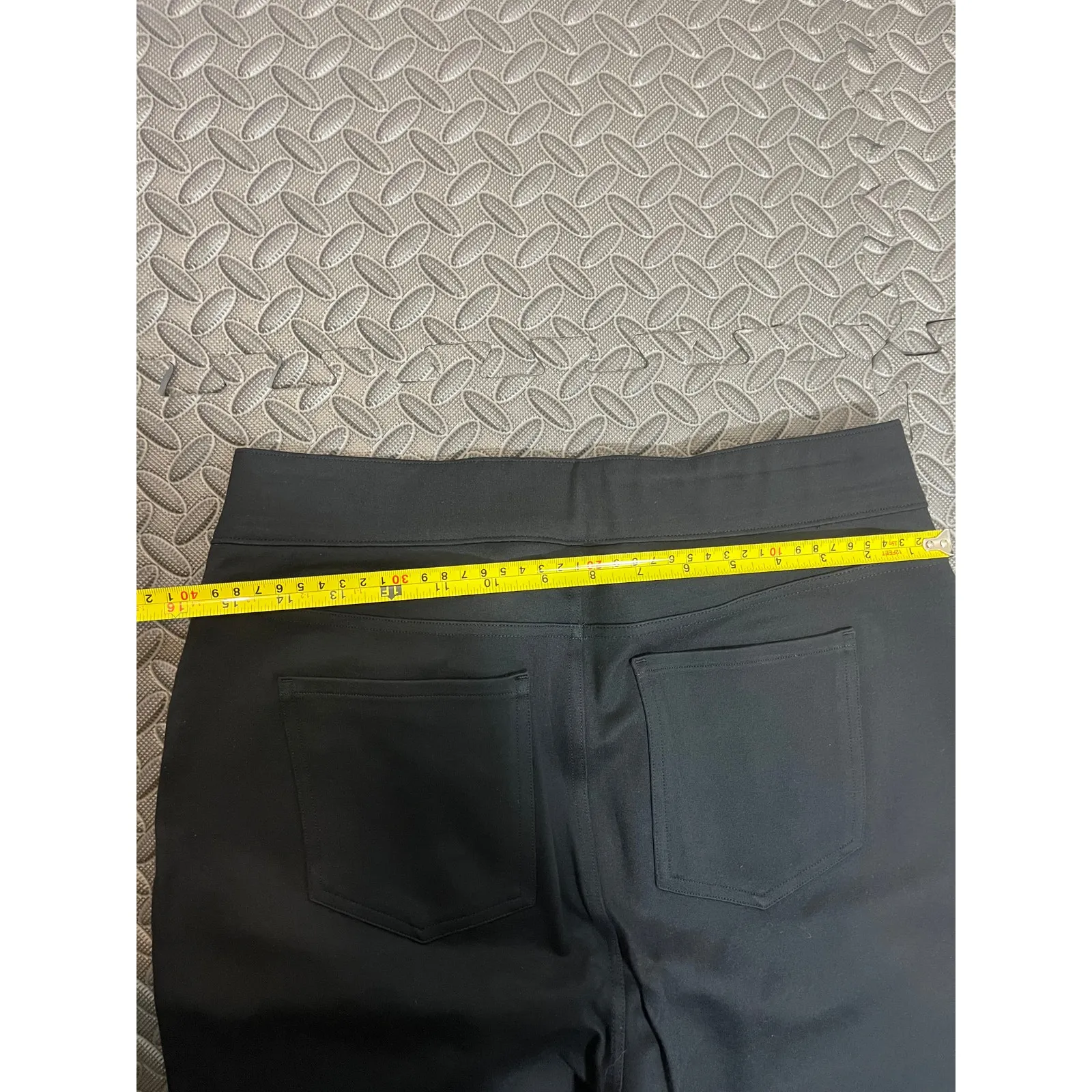 SPANX 20202R The Perfect Black Ponte‎ Ankle Pant Womens Size XL - Image 7