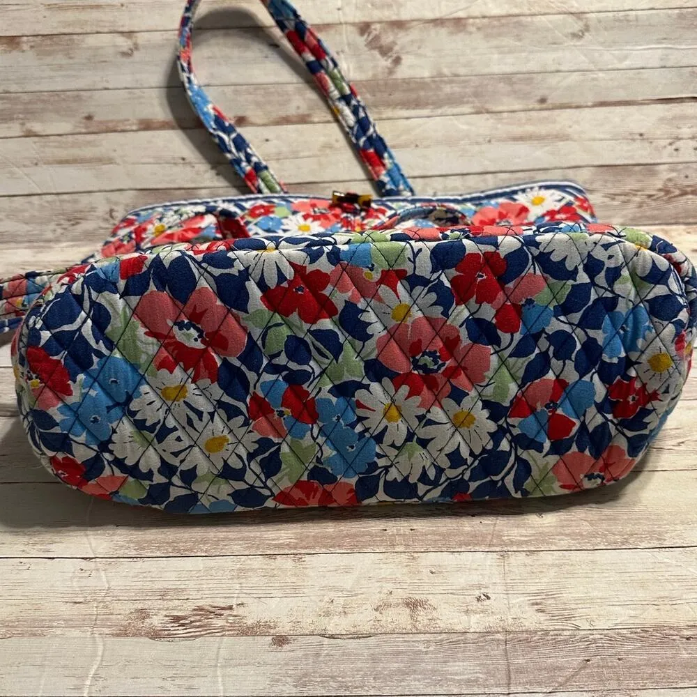 Vera Bradley Summer Cottage Quilted Floral Bag Travel Tote - Image 4