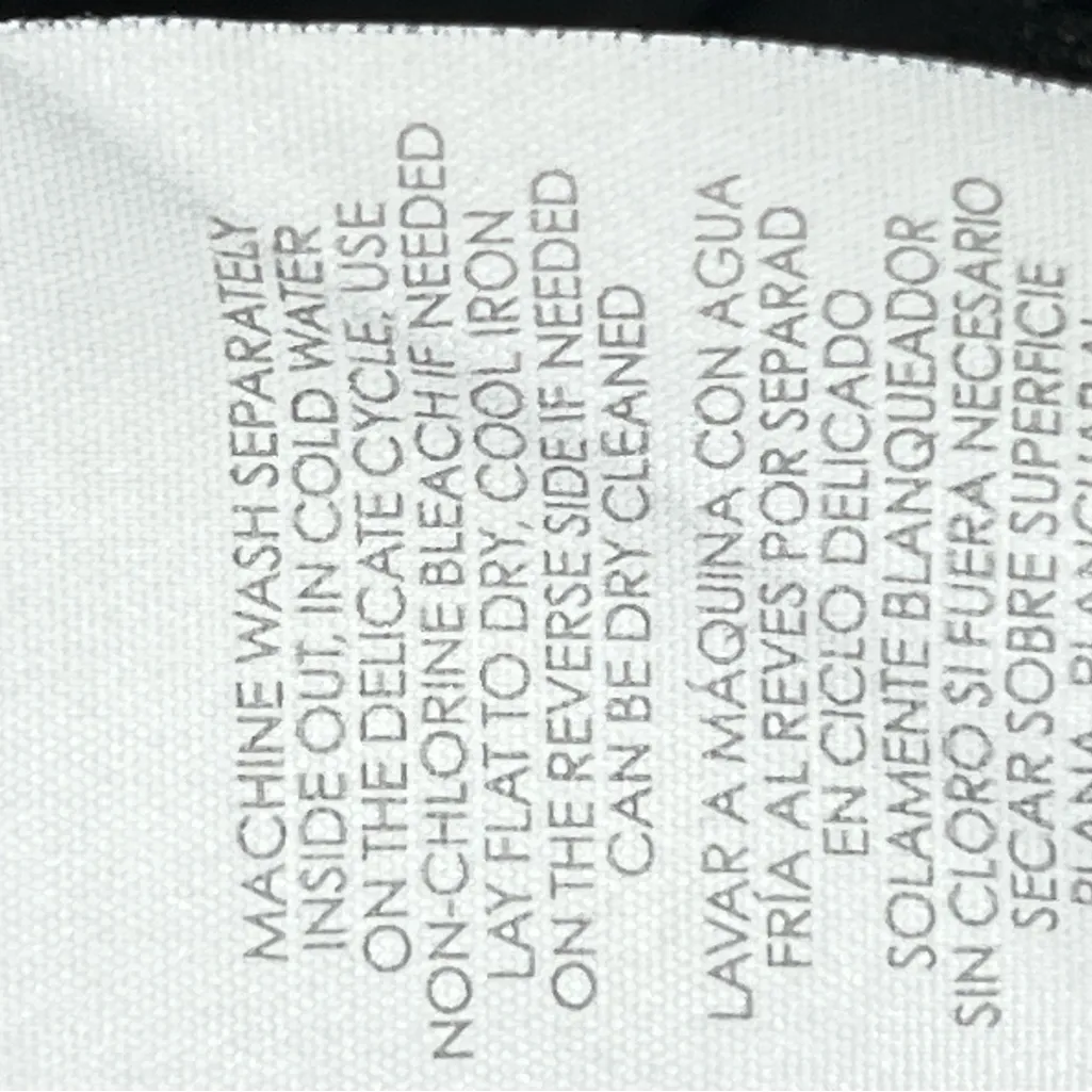 CABI MEDIA KNIT CROP JACKET SNAP FRONT SHLD PADS M BLACK W/GREEN TWEED INSET A38 - Image 7