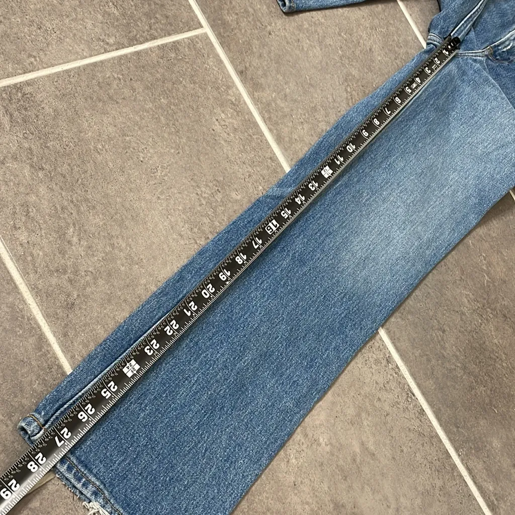 Abercrombie & Fitch Curve Love 90s Straight Ultra High Rise size 24x28 - Image 7