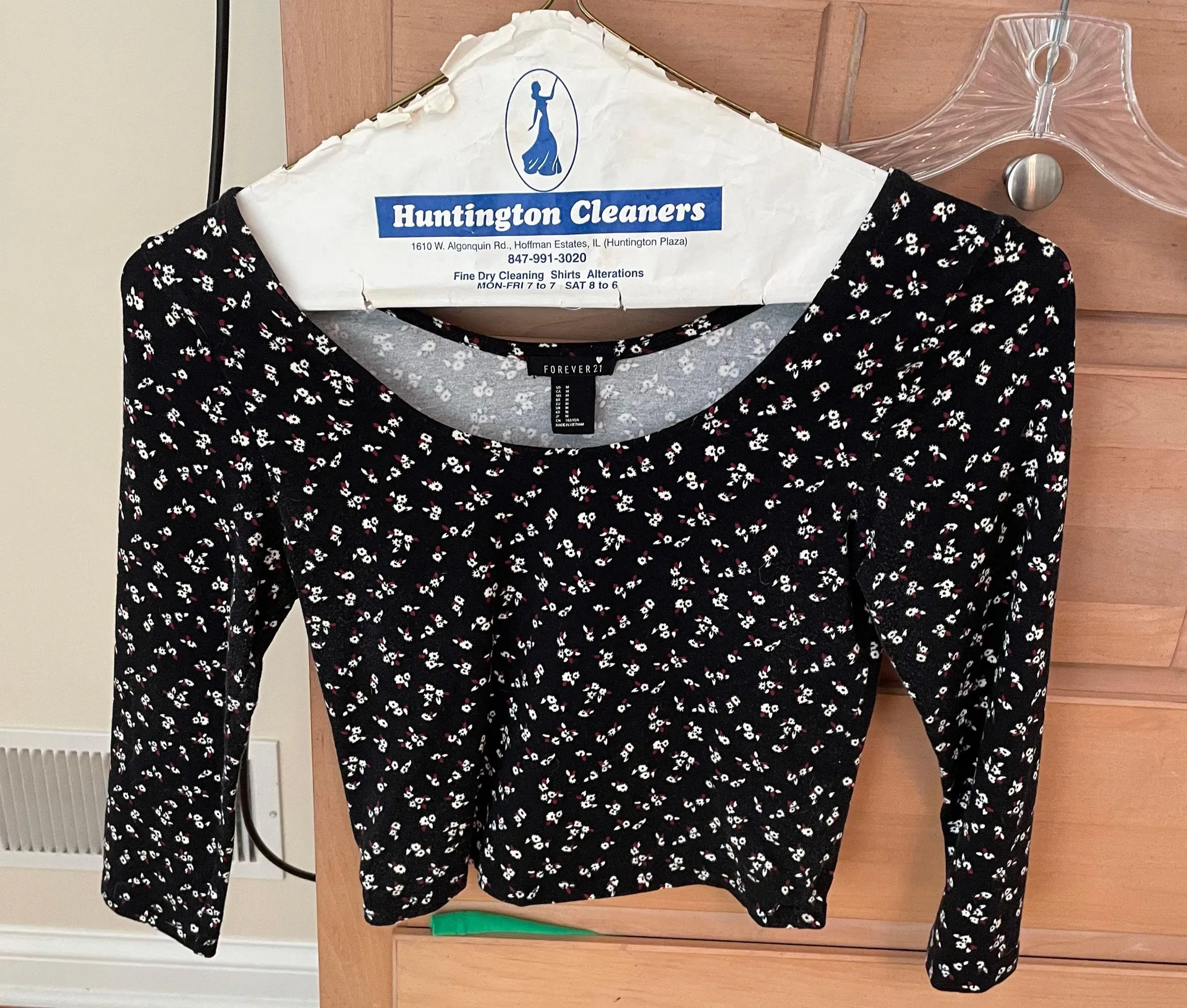 Floral Crop Top - Image 3