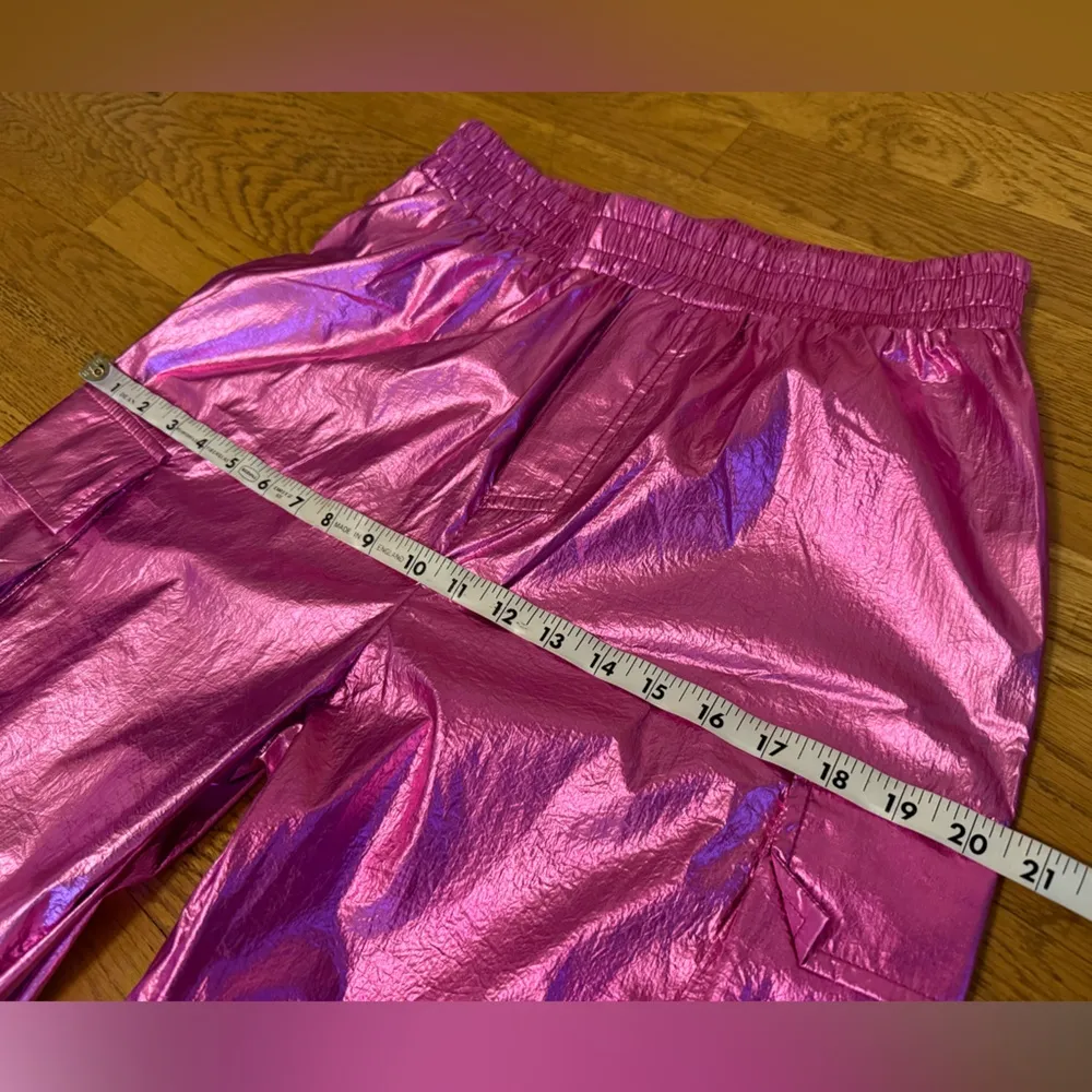 NWT metallic jogger in pink size M Size M - Image 9