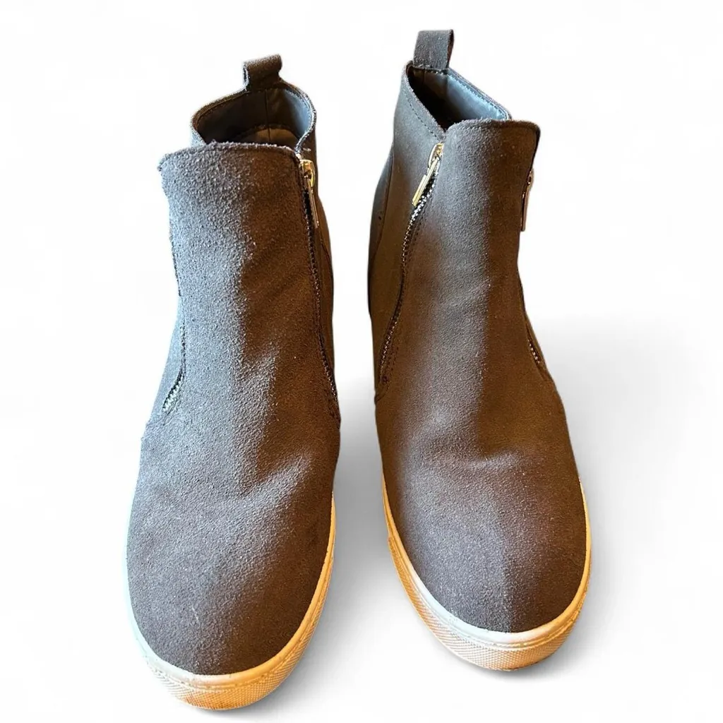 Gray Wedgie Sneakers | 8.5 - Image 6