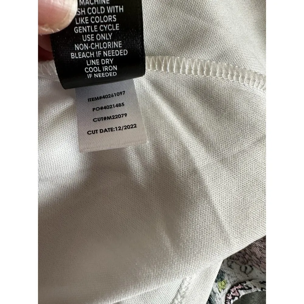 Torrid Midi Wash Gauze Tiered Dress Chessie Linework Floral Tank Pockets Size 2X - Image 7