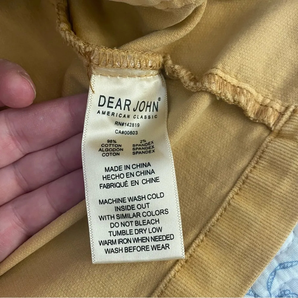 Denim Heather Color Corduroy Academia Blazer Sunset Gold Size Small - Image 9