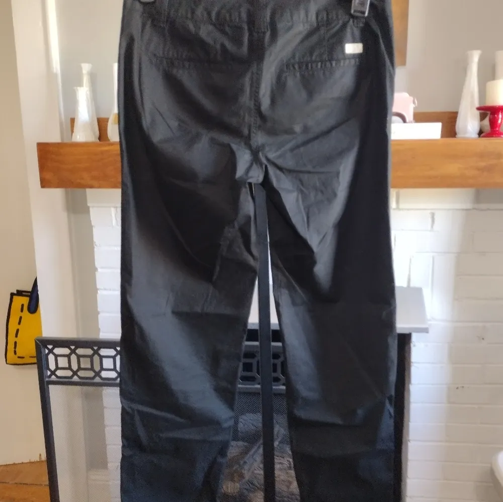 LRL lauren jeans Co. Black Cotton Utility Cargo Style Pant - Image 4