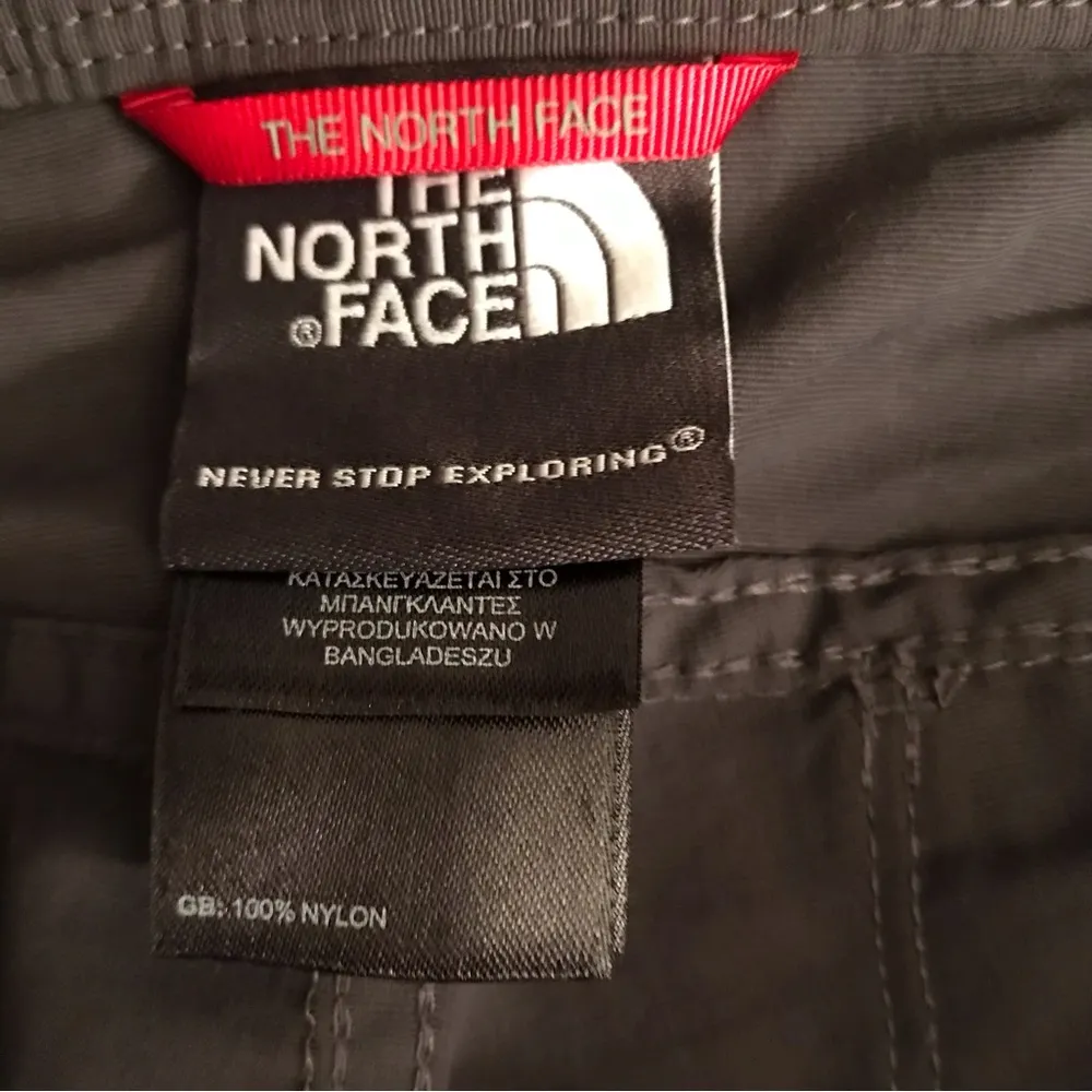 The North Face Never Stop Exploring 100% Nylon Gray Shorts Size 36” “Excellent” - Image 5