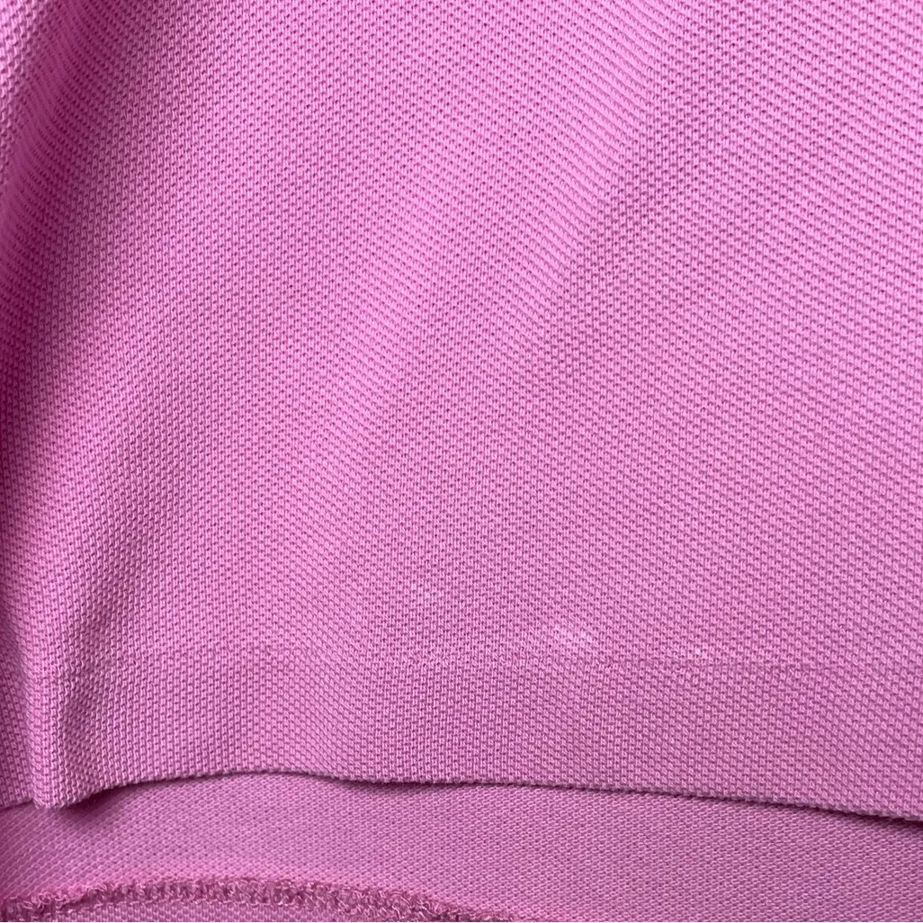 Polo Ralph Lauren Women’s Classic Preppy Y2K Cotton Polo Shirt Pink Size Laege - Image 3
