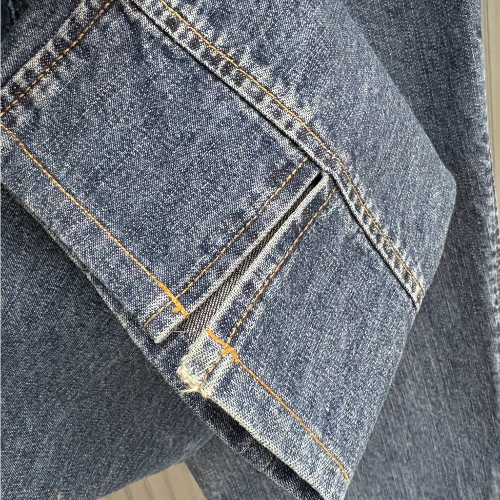 Vintage Rockies Western Jeans Slim Fit Blue Jeans High Rise Size 26 Long - Image 5