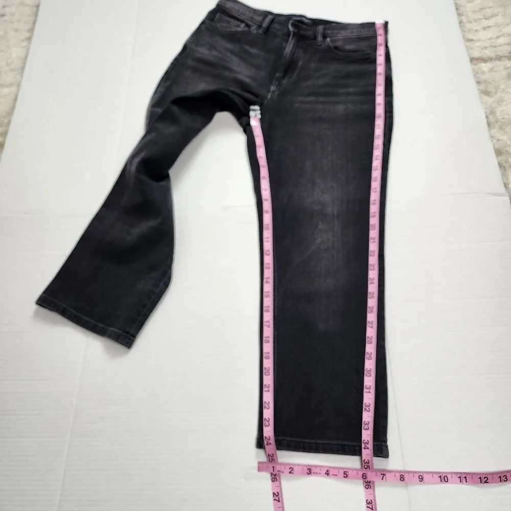 Banana Republic Premium Denim High Rise Straight Jeans Ankle Crop Size 29-Short - Image 8