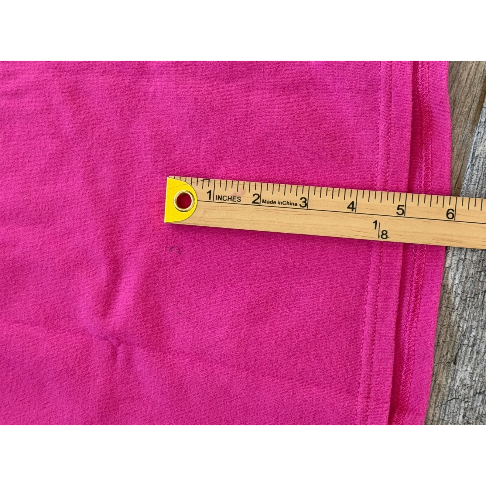 Quacker Factory Shirt Heart Sequin 3/4 Sleeve Top Plus Size 1x Pink Valentines - Image 7