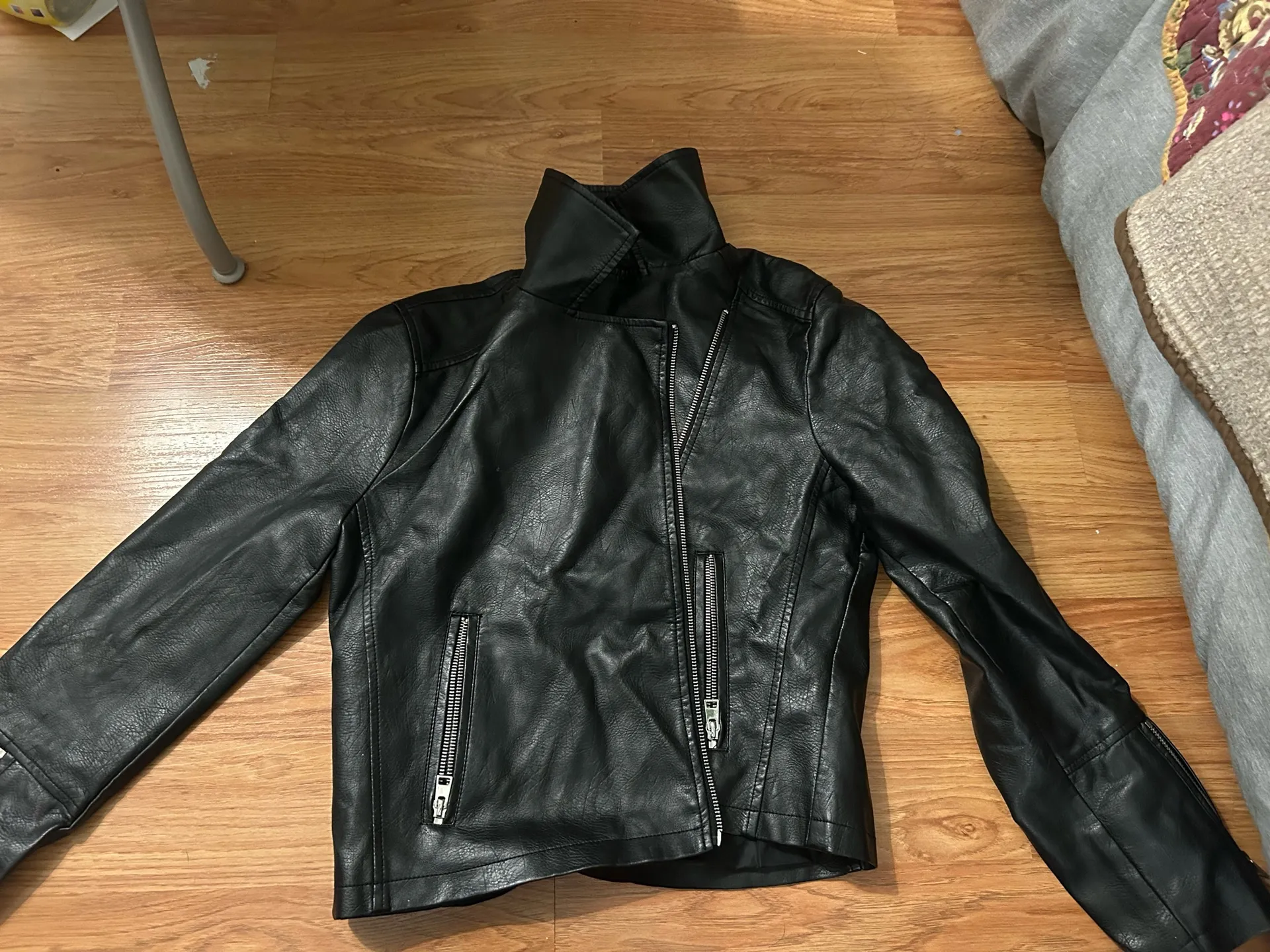 Francesca's Anna Caí Francesca’s Leather Jacket - Image 2