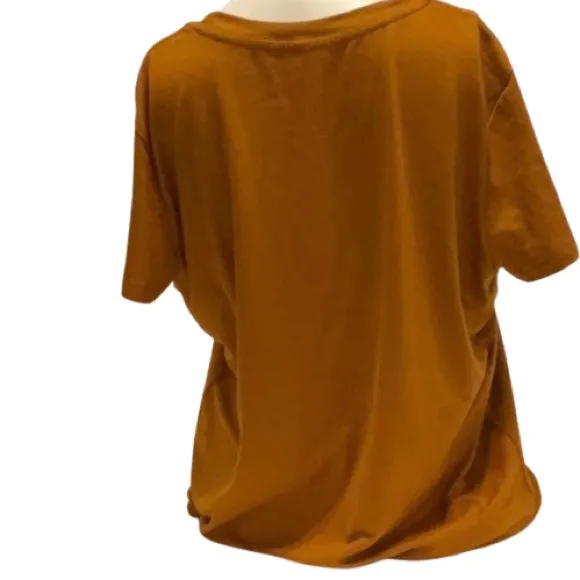 Teacher, graphic Tee. Orange Size L - Image 2