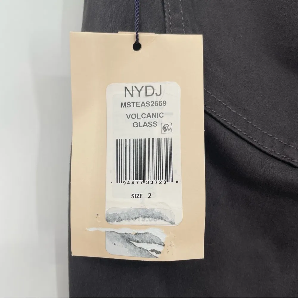 NYDJ Ami High Waist Stretch Skinny Pants in Volcanic Glass NWT MSRP $119 Size 2 - Image 5