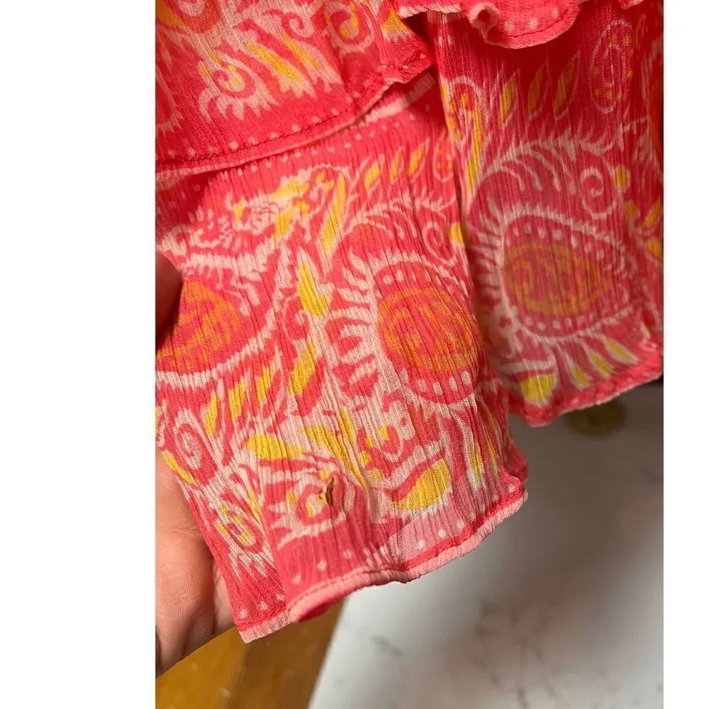 Cleobella Hannah Maxi Dress In Blossom Block Print Dress Sz. S - Image 8