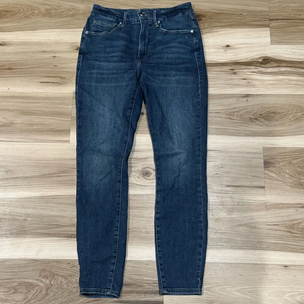 Good American Good Legs High Waist Ankle Skinny Jeans Women's 6/28 - Image 2