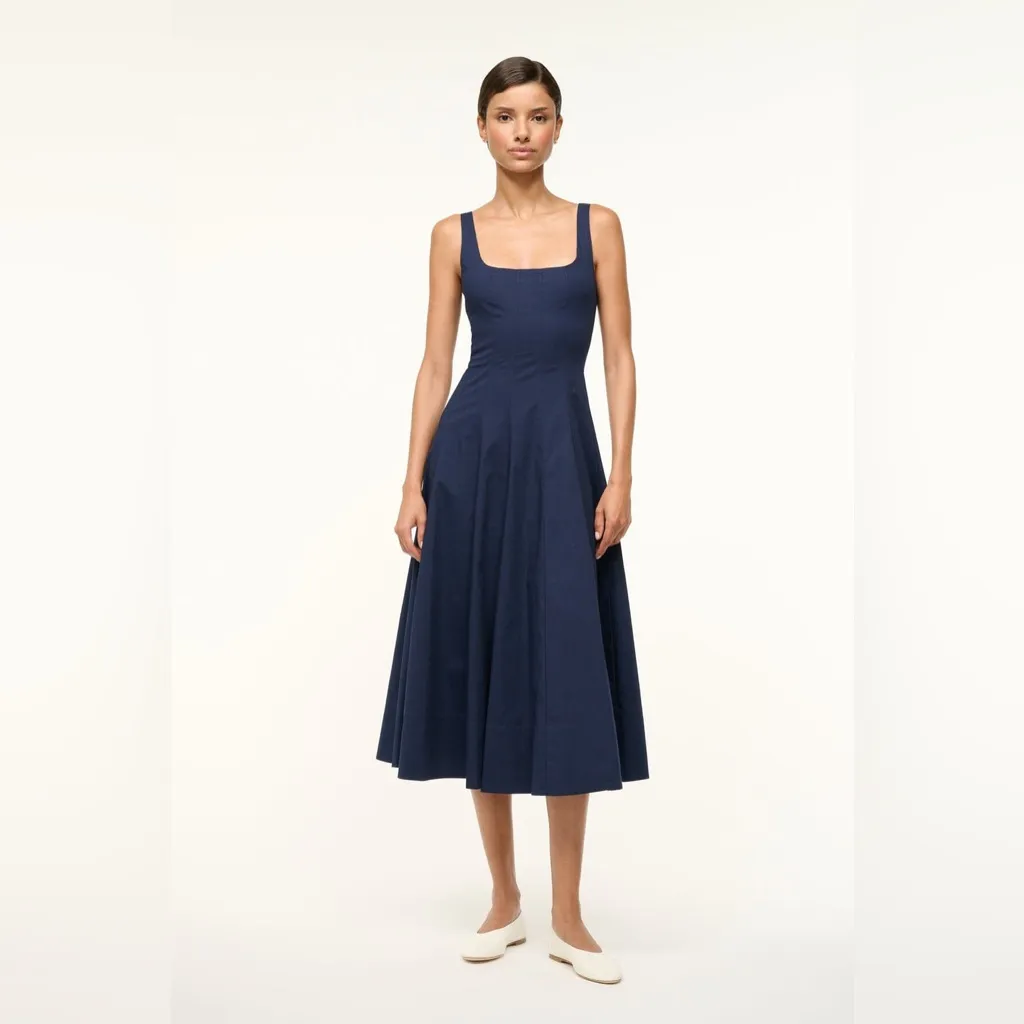STAUD WELLS DRESS Size 12 - Image 9