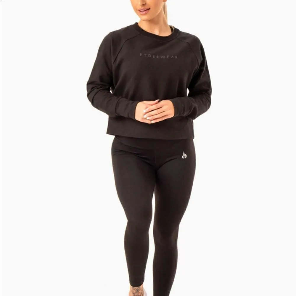 NWT Ryderwear Motion Sweater Size Medium Black - Image 4
