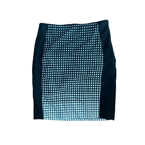 White House Black Market Pencil Skirt Black and white pattern Size 0 - Image 2