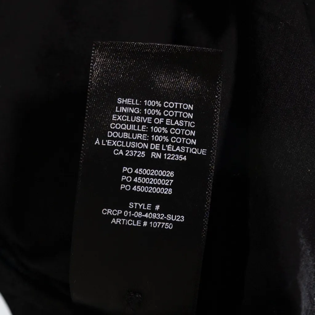 Babaton Aritzia Ambience Poplin Cotton Crew Neck Puff Half Sleeve Midi Dress XXS - Image 3