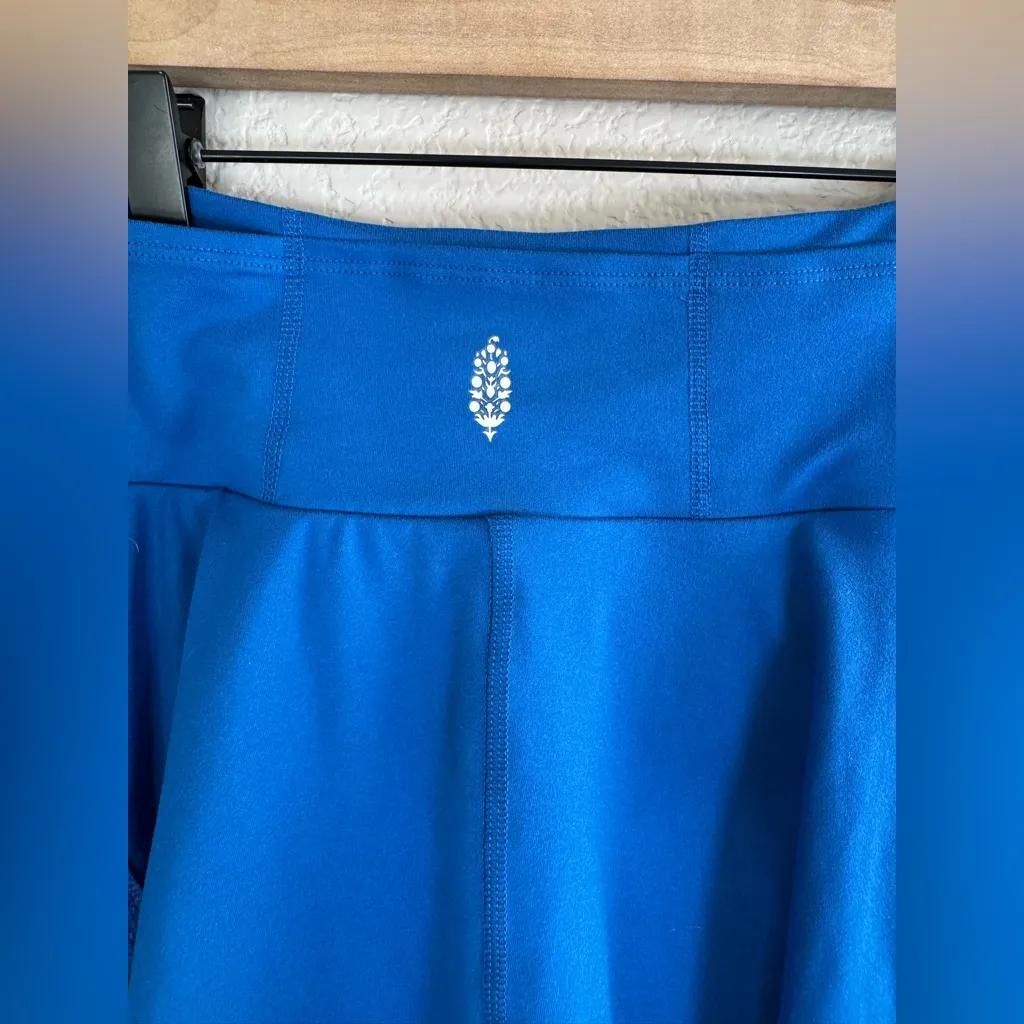 FP Free People Movement Pleats And Thank You Tennis Skort Blue Medium $78 - Image 12