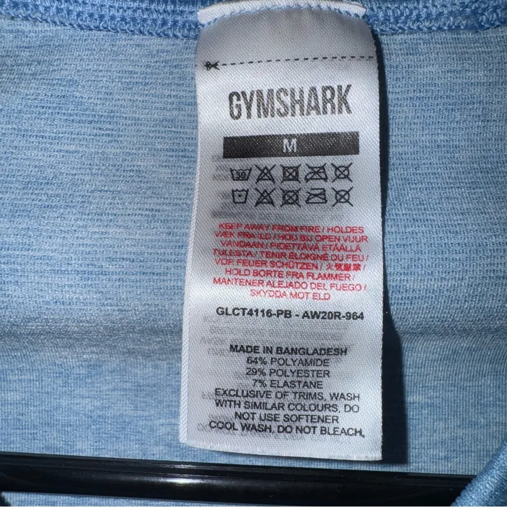 gymshark long sleeve top - Image 3