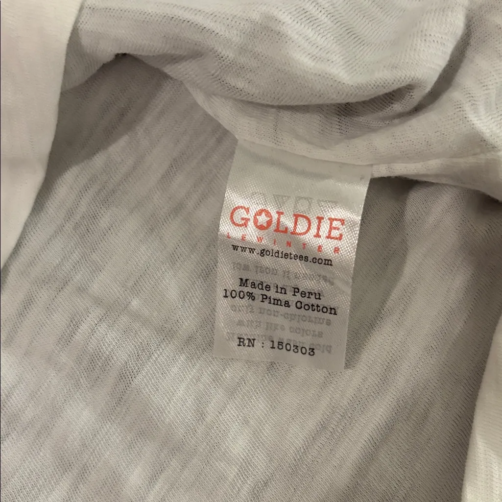 NWT Goldie Ling Sleeve Double Layer Tee Sz L - Image 5