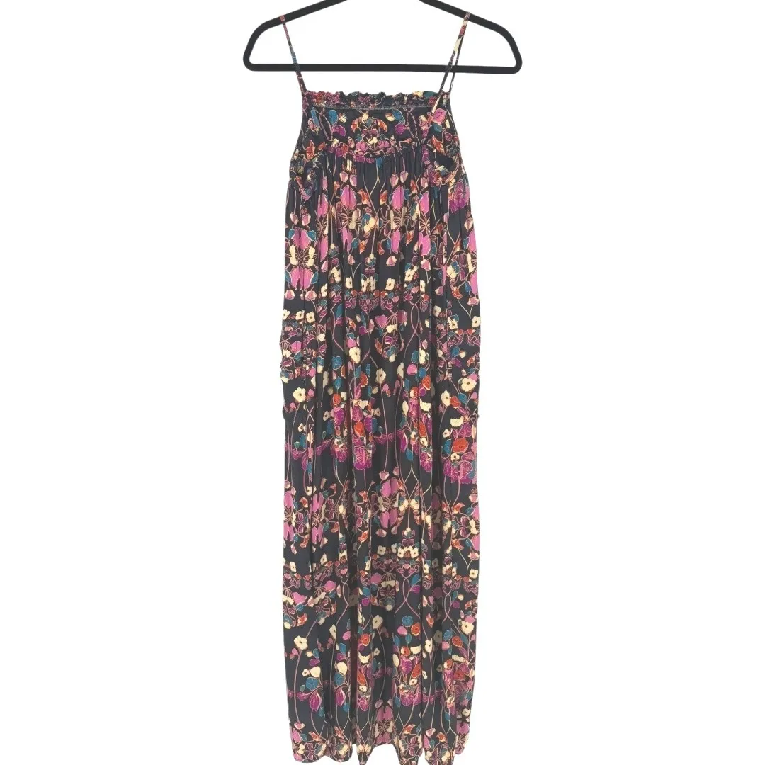 Anthropologie Sleeveless Quilted Floral Maxi Dress Size XS Bohemian Boho Peasant - Image 5