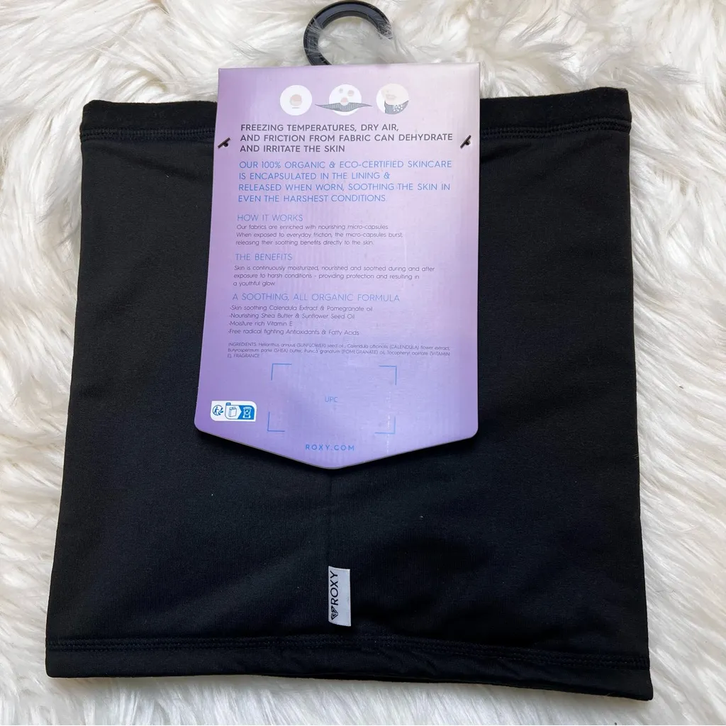 ROXY True Balck Lana Collar Neck Warmer. New With Tags. - Image 6
