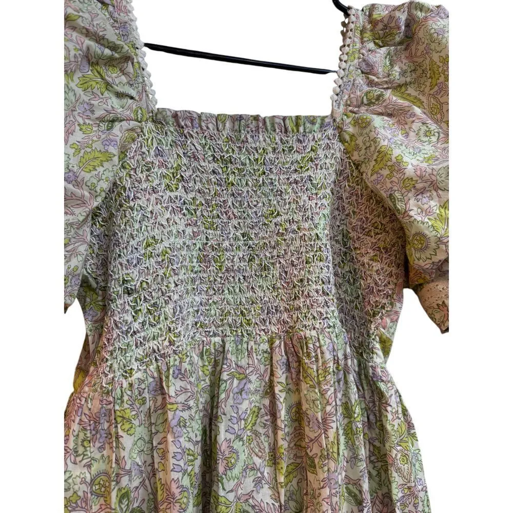LOVE THE‎ LABEL ANTHROPOLOGIE MINI DRESS SIZE SMALL Green - Image 11