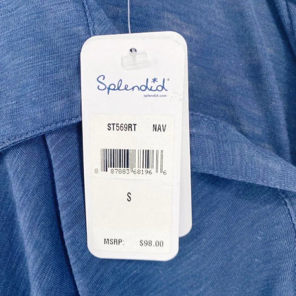 Splendid Long Sleeve Collared Button Up Roll‎ Up Sleeves (Sz S) - Image 7