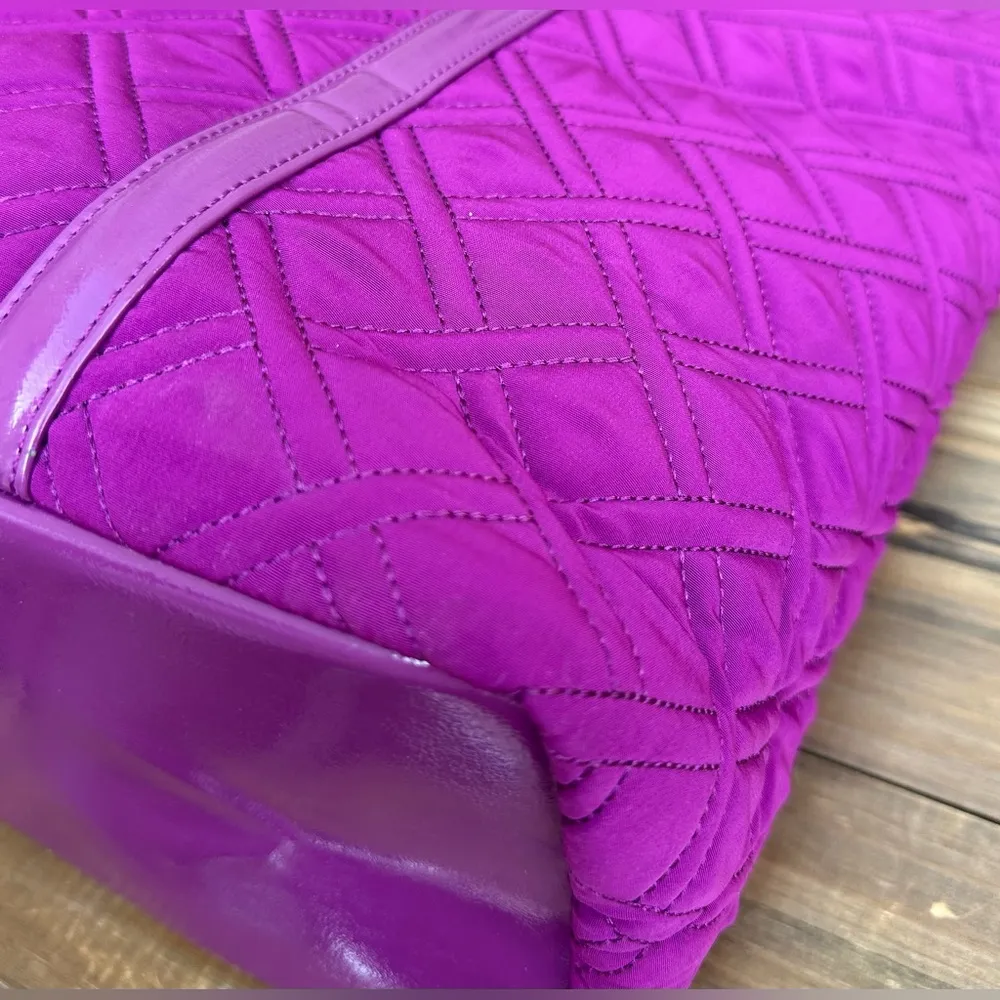 Vera Bradley XL Quilted Overnight Weekender Carryall Carryon Tote Handbag - Image 10