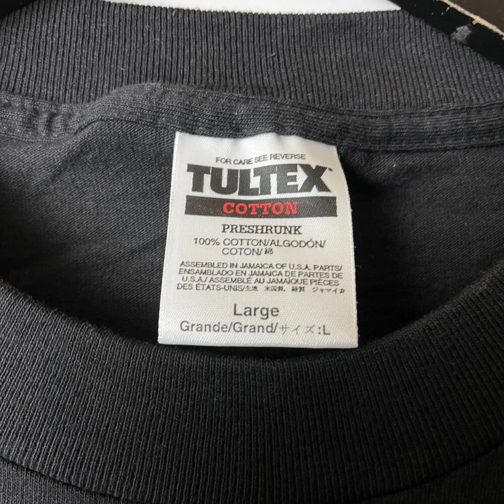 Vintage Don Laughlin's King of Clubs T Shirt Black Medium M Graphic Tee - Image 4