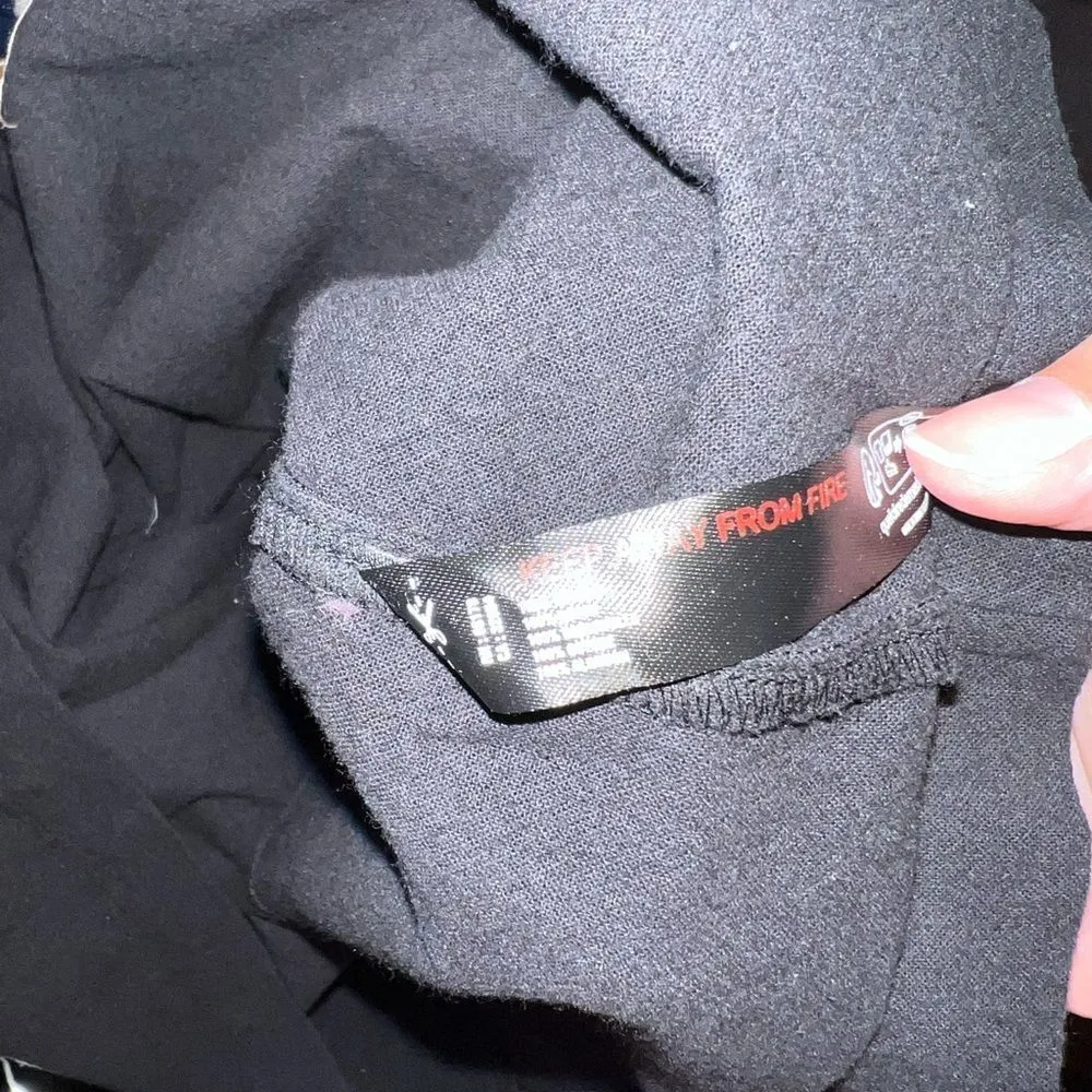 NWOT free people black mini dress M - Image 11