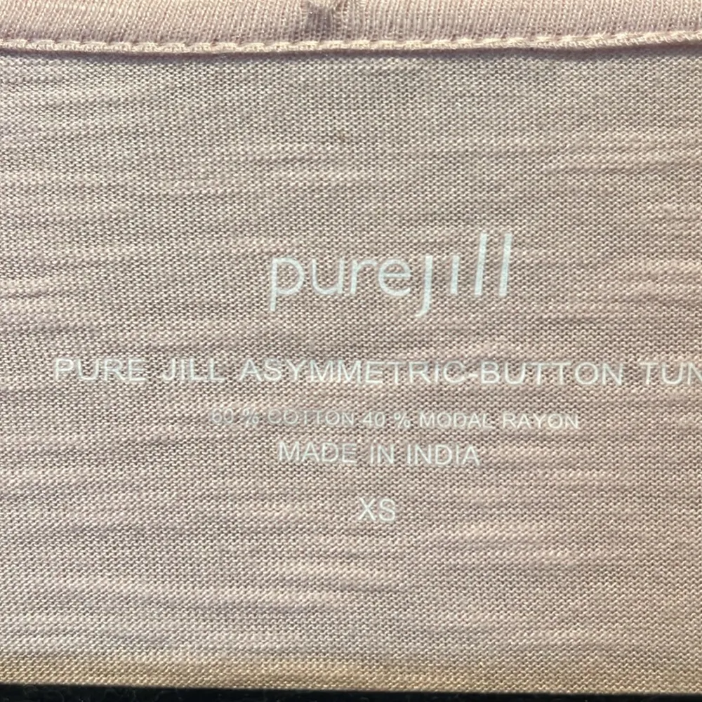 New J. Jill Women’s Pure Jill Shirt Asymmetrical Button Tunic Size XS NWT - Image 5