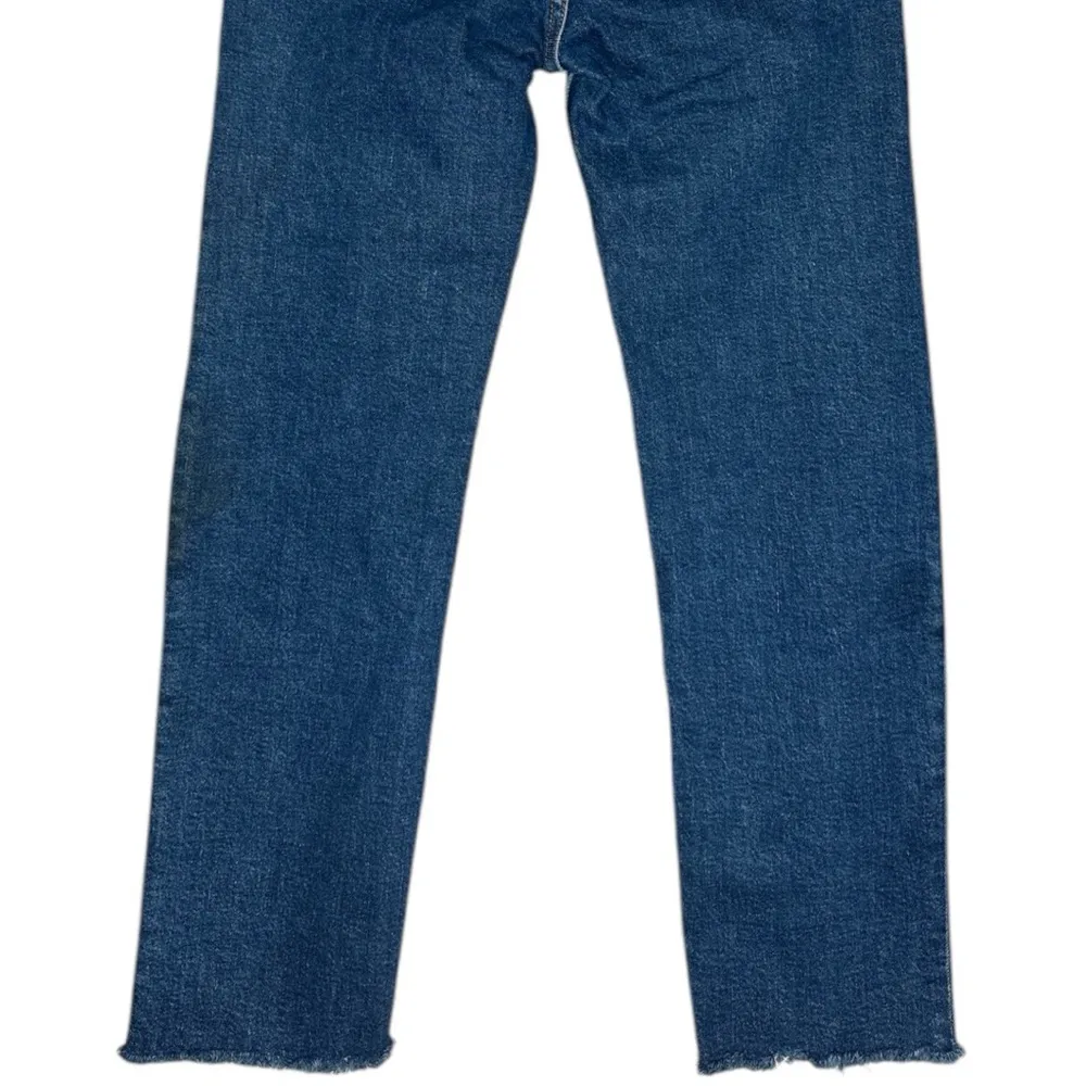 RE/DONE High Rise Stove Pipe Straight Leg Jeans Size 24 - Image 11