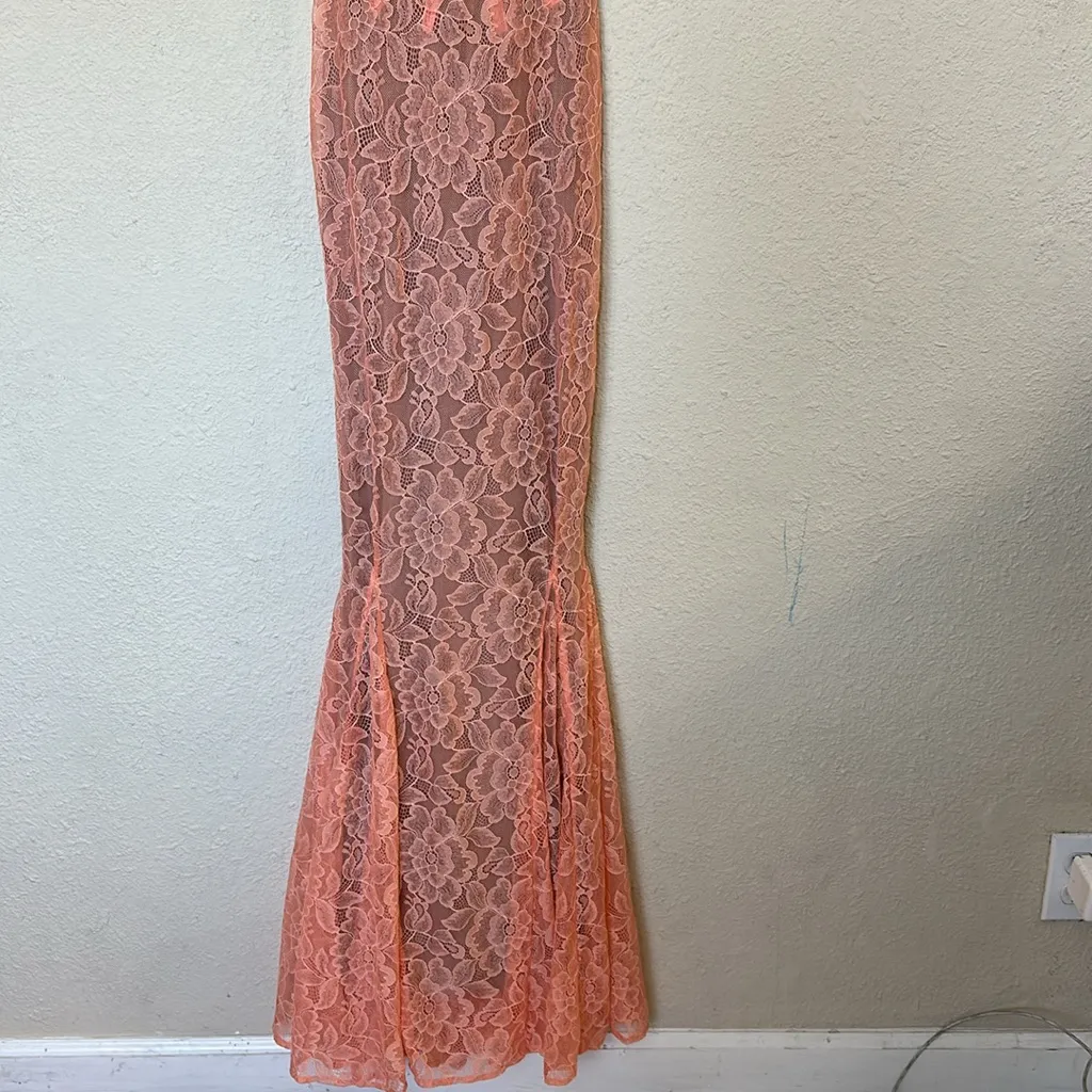 House of CB Cordelia Lace Corset Mermaid Gown XS plus cup NWOT‎ $329 - Image 7