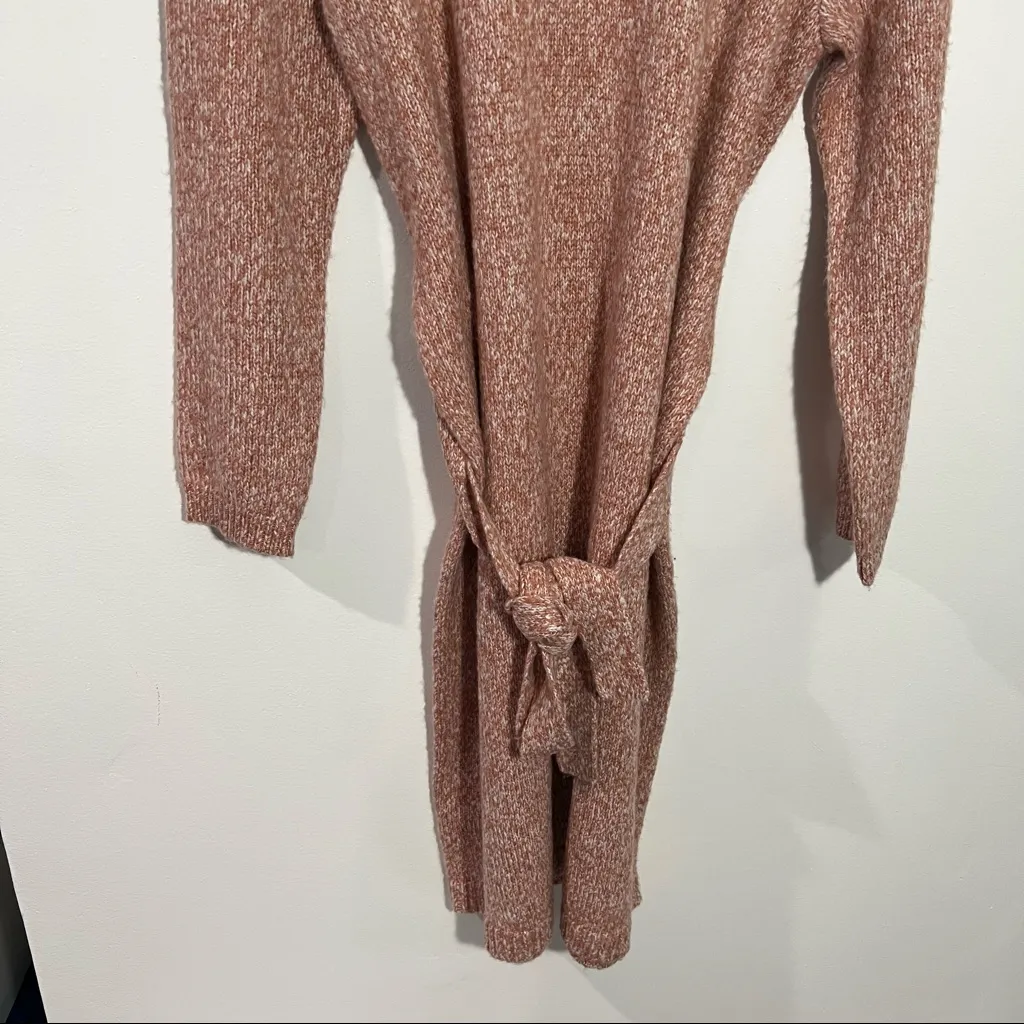 Ann Taylor Clay Pottery Tie-Waist Sweater Dress‎ Size XXL - Image 4