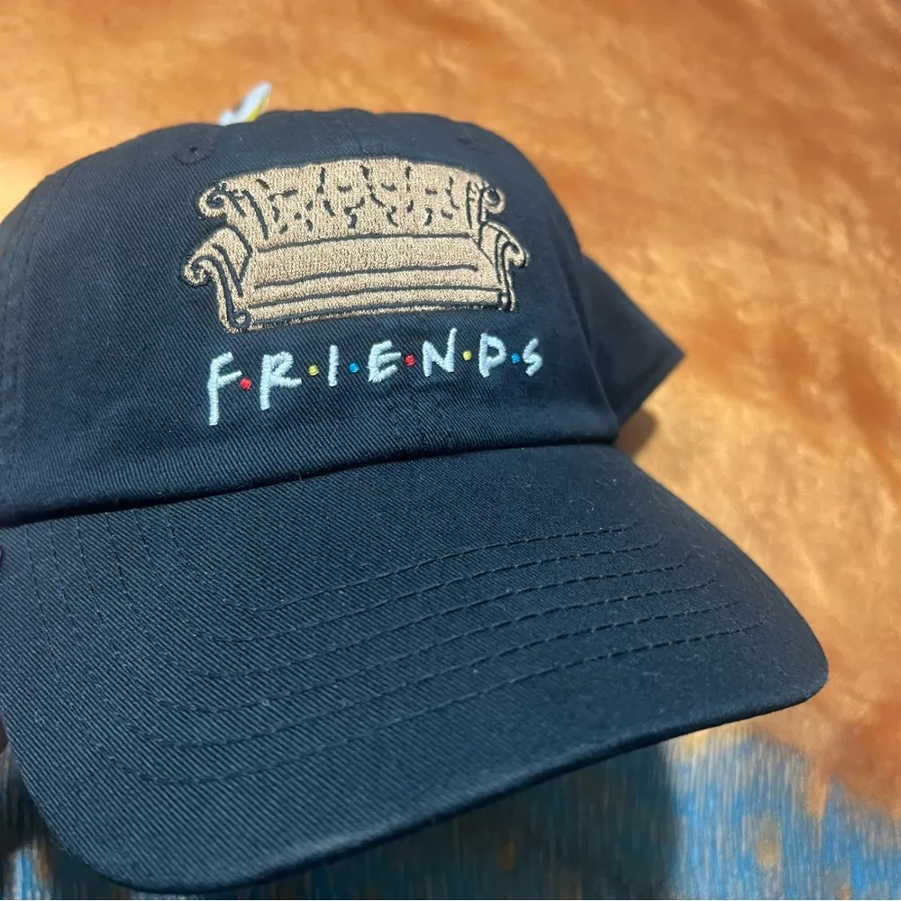 NWT Friends Television Show Black baseball hat embroidered central perk - Image 6