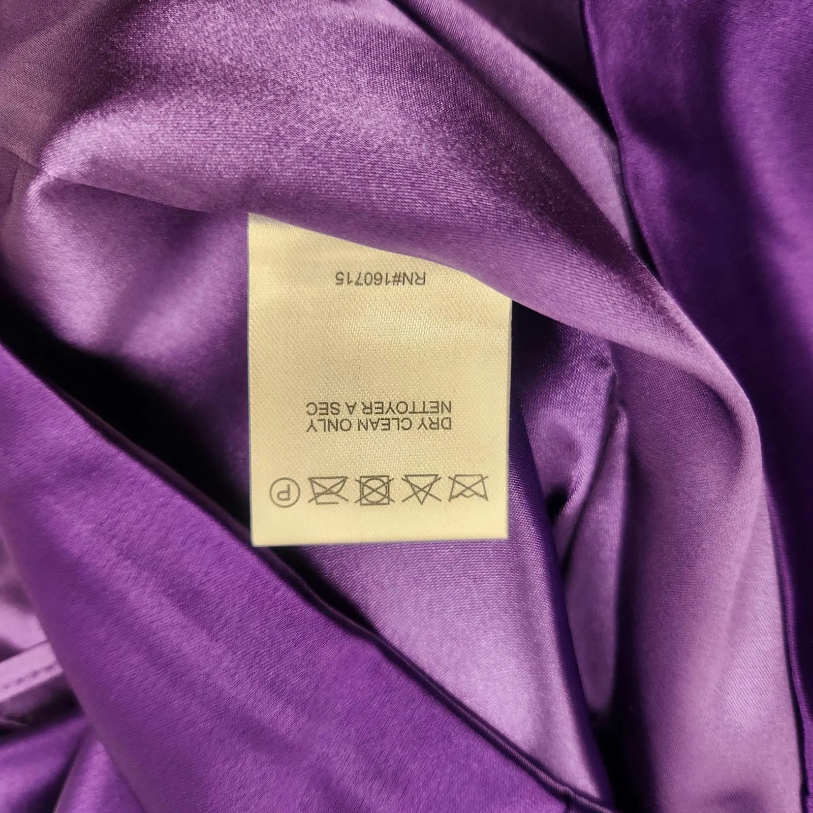 Retrofete Janessa Mini Dress in Royal Purple Large NWT Sleeveless - Image 12