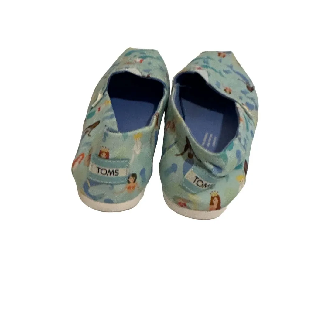 TOMS Mermaid Print Slip On Flats Size 6 NEW New with tags - Image 5