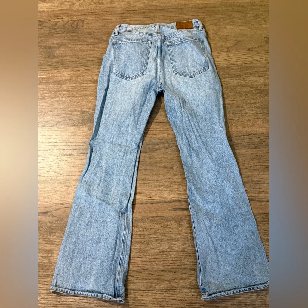 Denim Forum Light Blue The Marine Mid Loose Flare - Image 7